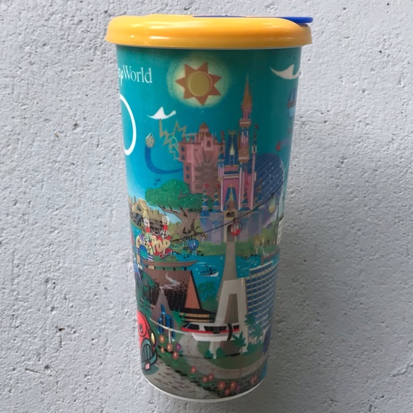 DISNEY Parks WDW 50th Anniversary hot / cold Reusable Thermal Travel Mug - Picture 4 of 9